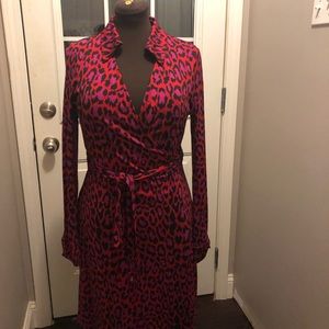 DVF Wrap Dress. Size 14